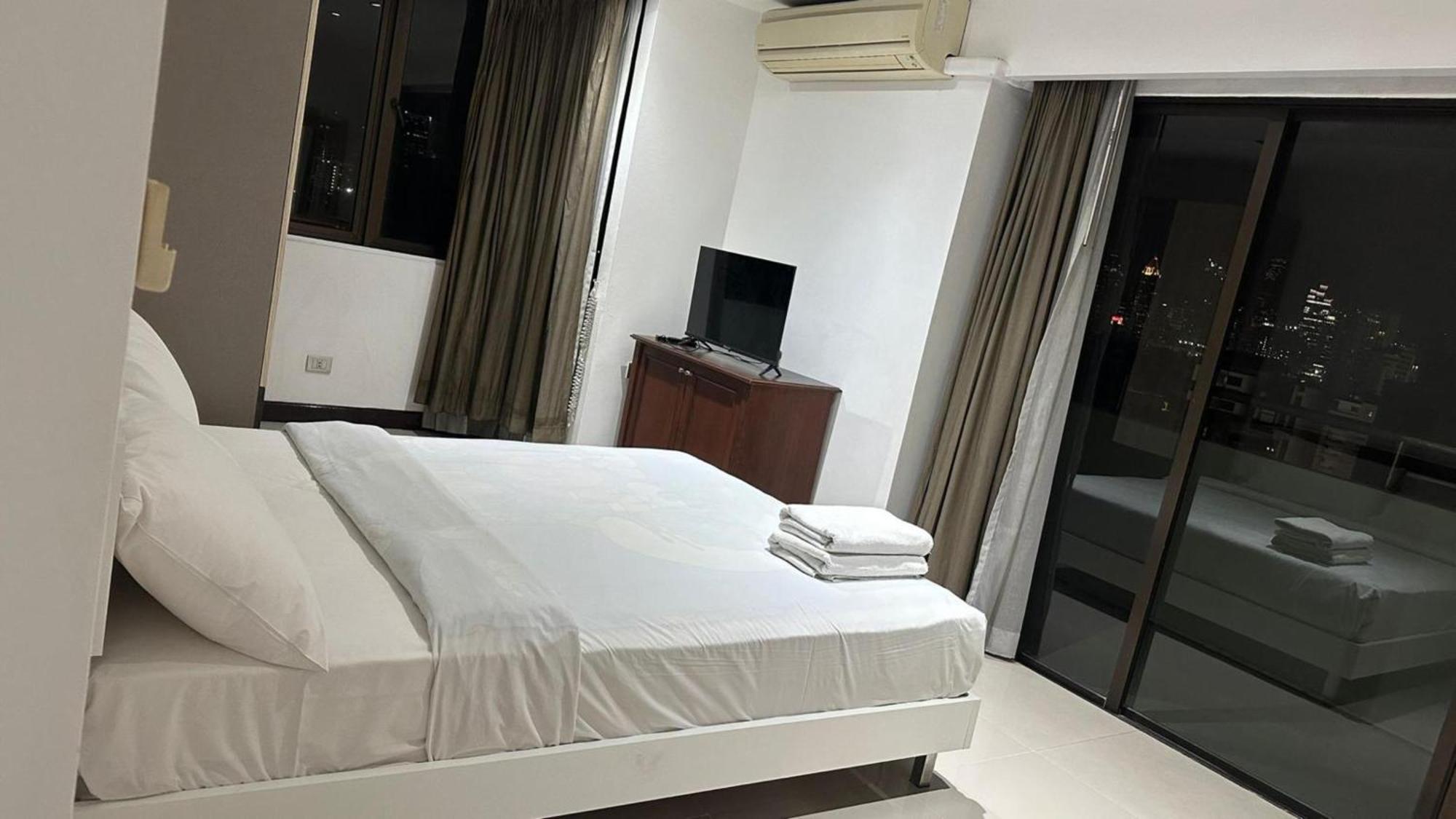 曼谷Omni Tower Sukhumvit Soi 4 Direct公寓 外观 照片